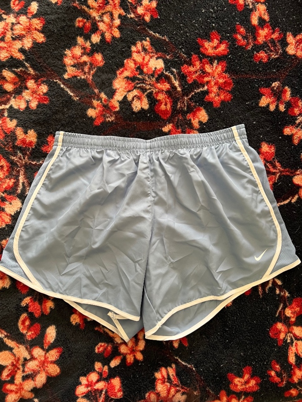 Light Blue Nike Running Shorts